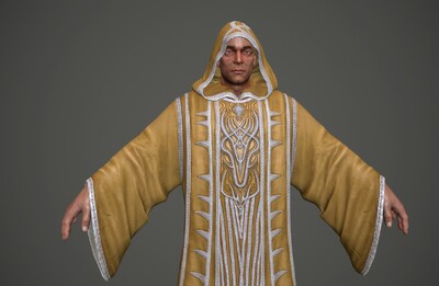 高质量 牧师jorgen 次世代 法师 西方古代 祭祀