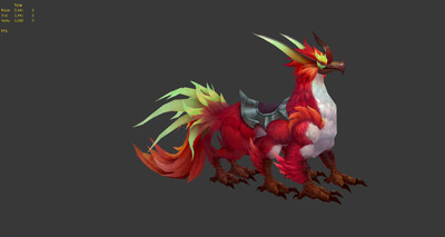 狮鹫 怪鸟 红毛 坐骑 怪物