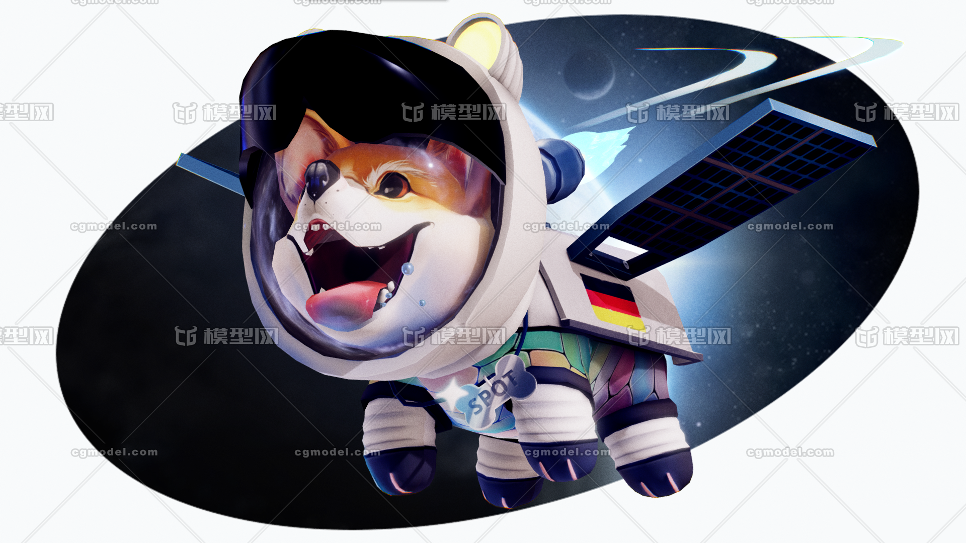 太空狗卡通狗