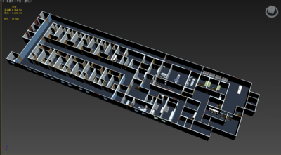 发热门诊 方舱医院 集装箱医院-公共设施-建筑-白狼飞雪-cg模型网