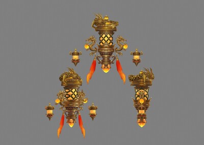 龙灯 灯 法宝 法器 武器