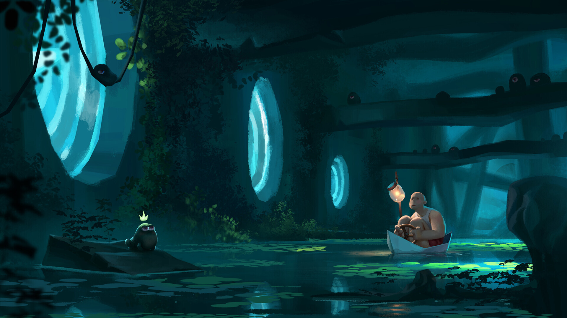 秘境_极简主义007作品_游戏/影视/动画_cg模型网