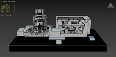 Ap1000核电站示意解剖模型模型-工业设备模型库-3ds Max(.max)模型下载-cg模型网