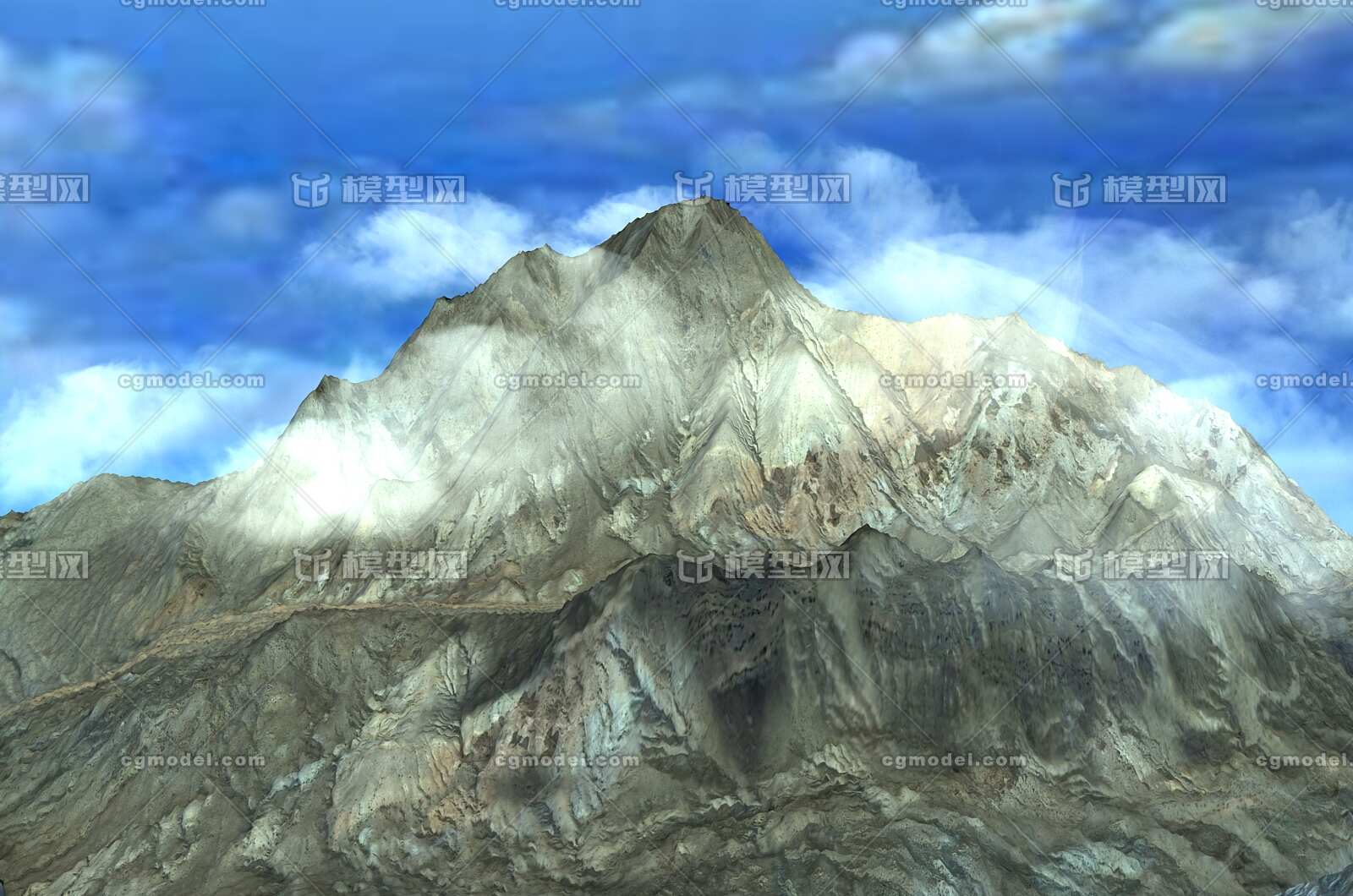 写实群山山脉山地地貌鸟瞰山谷山体岩石山峰沟壑高山山川大陆山丘地形地貌山脉 Cg模型网 Cgmodel 三维设计师交流互动平台 专注多品类3d模型下载 原创作品分享 软件学习