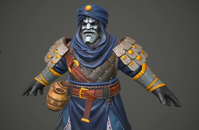 次世代 铁面人 波斯战士  矮人战士 dwarf