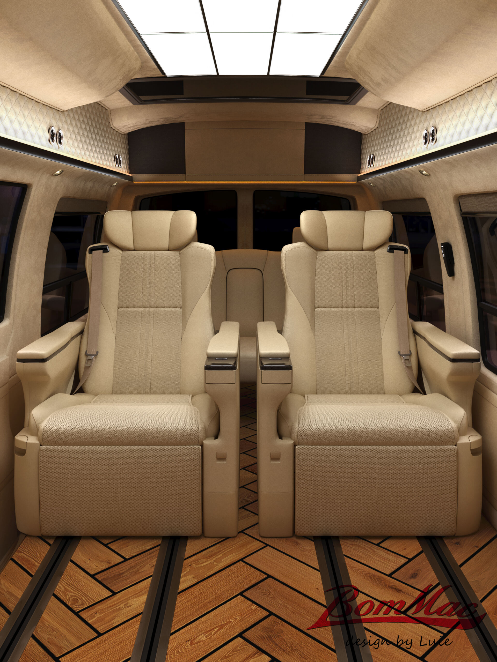 gmc-savana 2010房车改造升级项目效果表达-----内饰篇