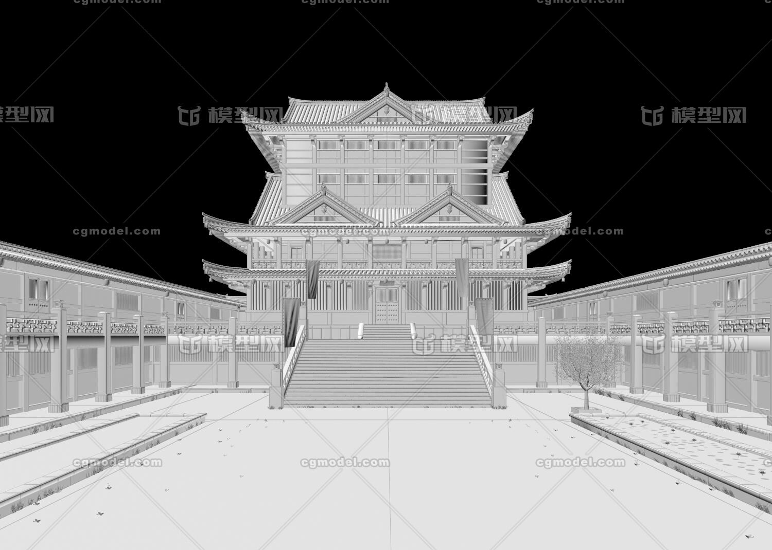 秦汉建筑,先秦古建,未央宫,秦朝宫殿,古代宫殿,长乐宫