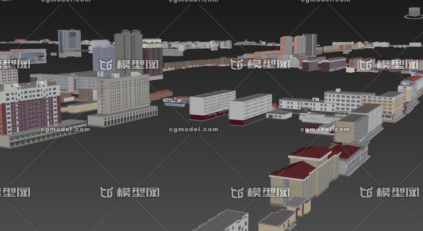 城市建筑vr模型建筑漫游模型
