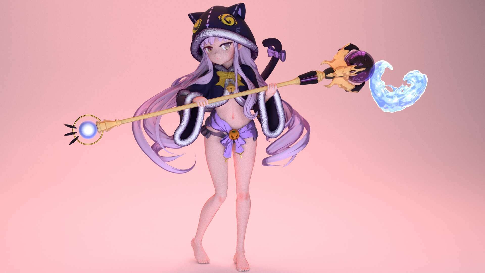 公主连结镜华万圣节版本同人