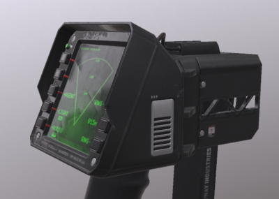 pbr 特种部队战术装备 心跳探测器 扫描仪