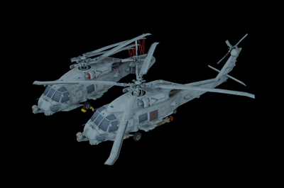 mh-60 海鹰直升机pbr 次世代 _zedsf作品_飞机/航空器军用飞机_cg模型