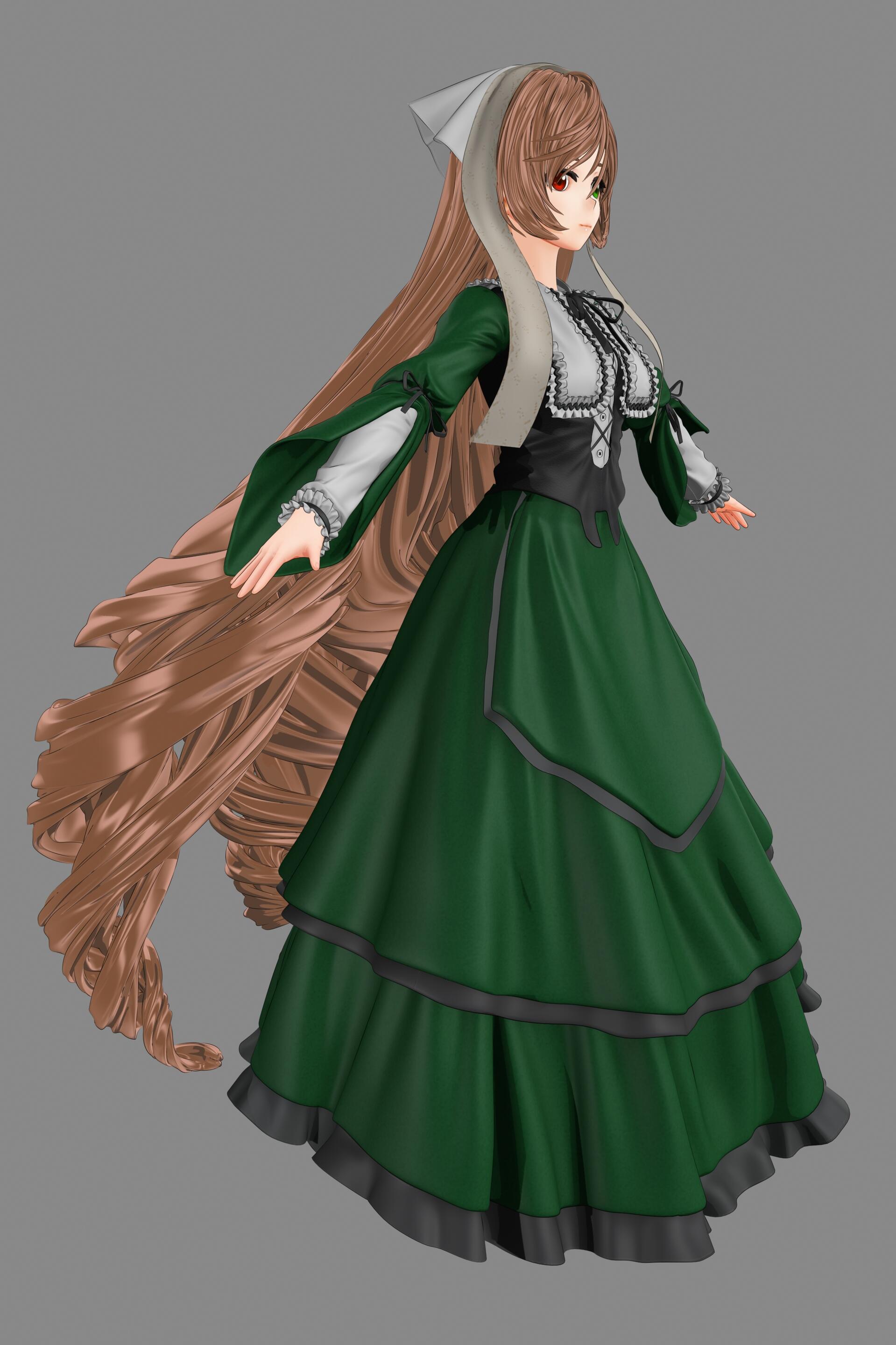 蔷薇少女第三人偶翠星石