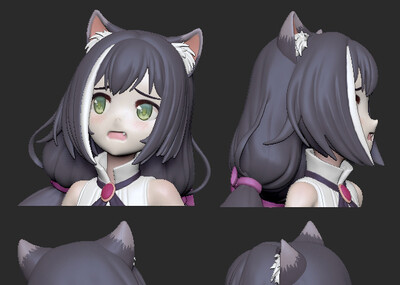 黑猫臭鼬 re:dive 公主连结 公主焊接 接头霸王 二次元 表情包