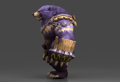 大熊怪 手绘熊精 黑熊怪 黑熊精 熊怪 妖王 熊妖