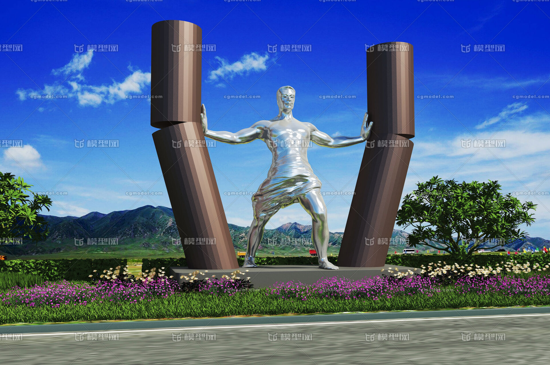雕塑 雕塑设计 雕塑方案 雕塑模型 景观雕塑 雕塑小品 不锈钢雕塑