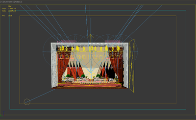 人民大会堂 白模人群 党_合十呢你作品_场景现代场景_cg模型网