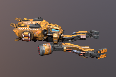 次时代pbr材质科幻机械手 机械搬运机器人 飞行器 机械手臂 人工智能