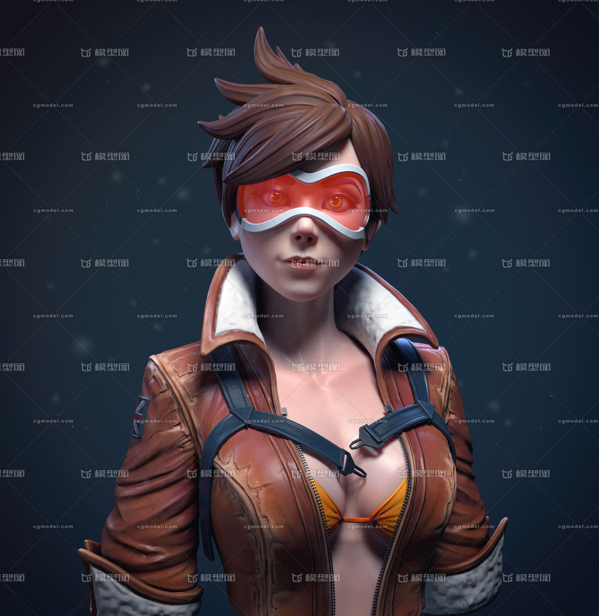 风格化角色模型-女人模型库-其他模型下载-cg模型网