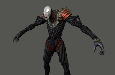 次世代 无脸男 ii 恶魔使者 2k贴_marian作品_人物异形怪物_cg模型网