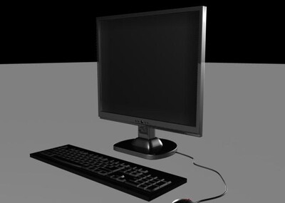 电脑键盘鼠标显示器耳机屏幕