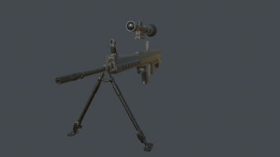 qbu88 狙击步枪 简模