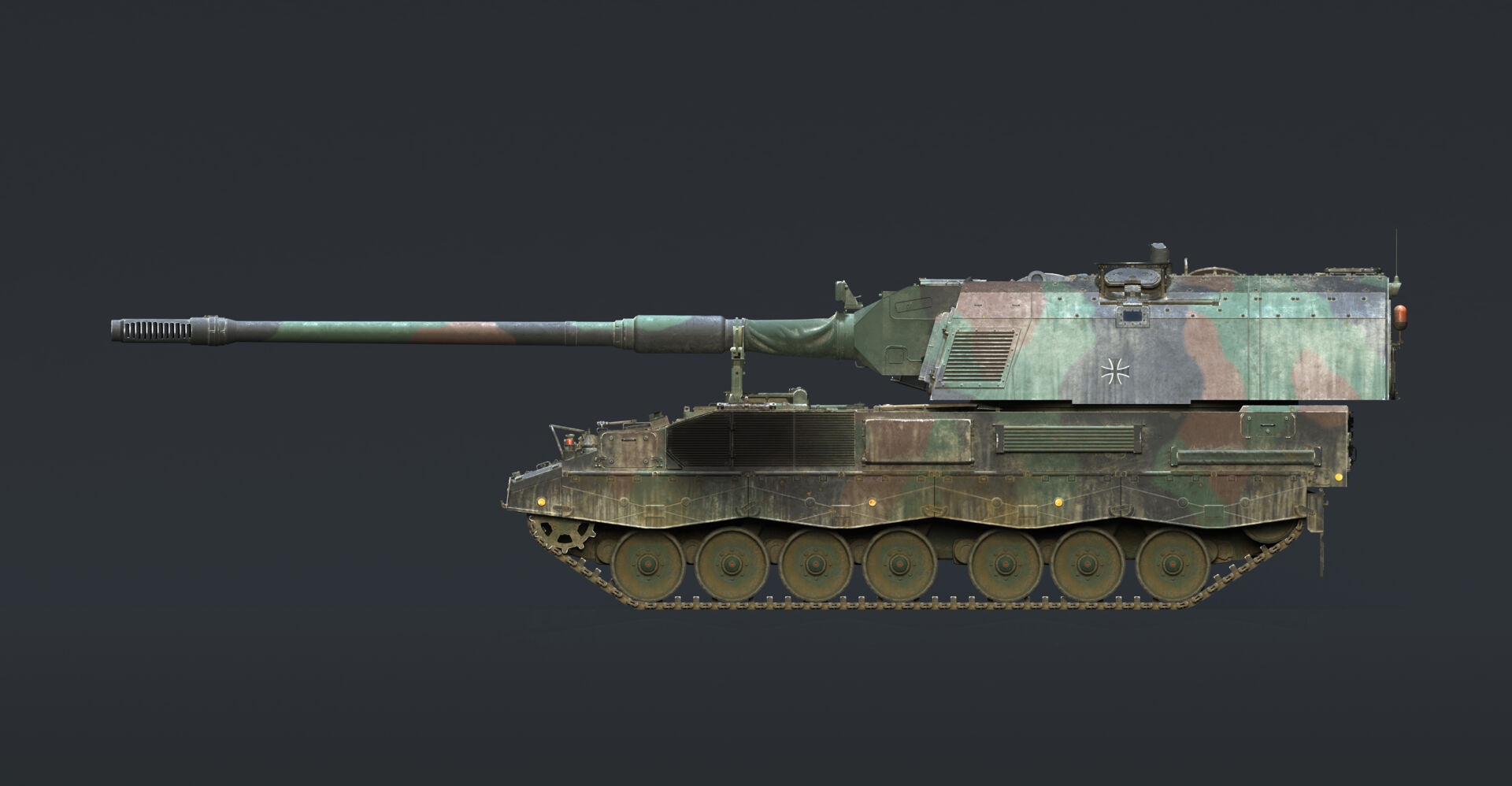 德国pzh2000自行榴弹炮