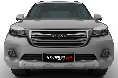 2020款哈弗h9,haval h9,長_hanghangaixiuxiu作品_車輛越野車_cg模型