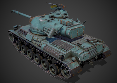 日本 61式中型坦克 61 medium tank 式战车 日本陆上自卫队