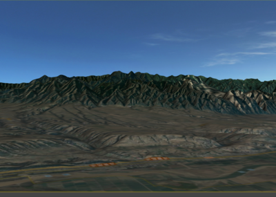 华山,山脉 山峰 ,山谷_模型制造作品_场景自然场景_cg模型网