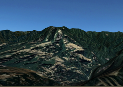 华山,山脉 山峰 ,山谷