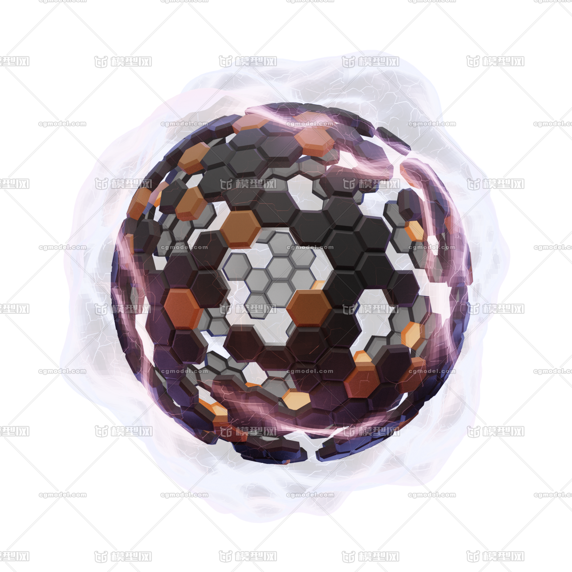 六边形拼图  积木  有动画  辉光  游戏模型  玩具