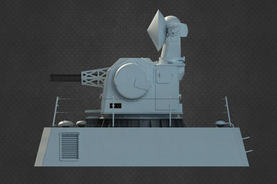 1130型近防炮_砺金作品_船艇军舰_cg模型网