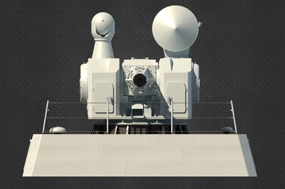 1130型近防炮_砺金作品_船艇军舰_cg模型网