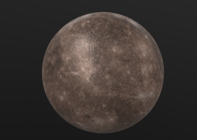 写实水星模型_逼真水星模型_2k贴图__探索宇宙奥秘