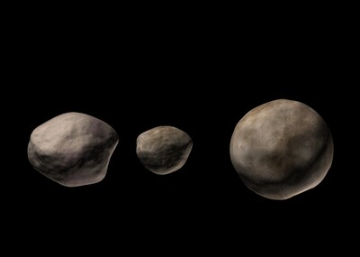 超精细智神星婚神星灶神星模型