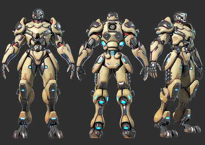 pbr写实 驾驶机甲 高质量 科幻scifi 动力装甲 简模 机甲驾驶员 未来