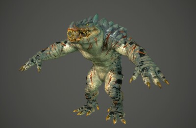 次世代 雷怪 雷兽 蜥蜴怪 怪物 怪兽 monster