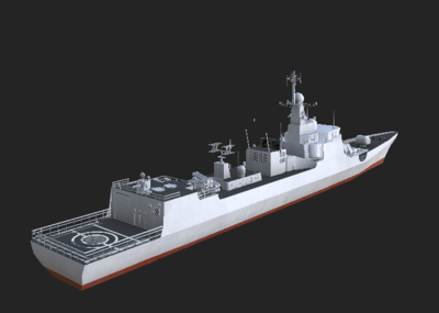 052c型驱逐舰模型-军舰模型库-3ds max(.max)模型下载-cg模型网