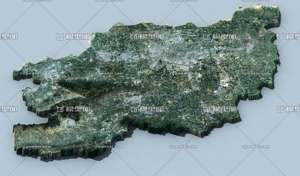 郑州地形地貌图片