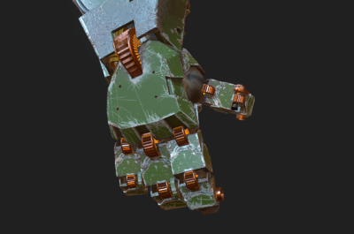 061 pbr次世代 科幻 机甲 战士 机器人 机器手 机械臂 机械手 机械