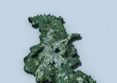 南京城市3d模型 南京地图 南京鸟瞰 南京3d地形