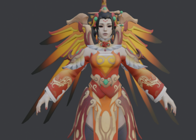 守望先锋  天使 朱雀