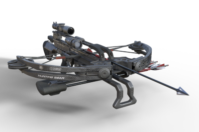 弓箭 复合弓 弩箭 连弩 武器 现代冷兵器 scifi 科幻 未来武器 赛博