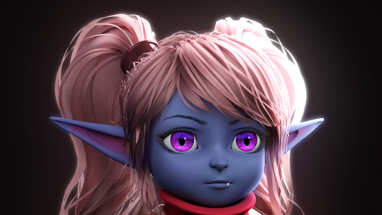 6.1 Happy Poppy模型 - 角色/人物/生物 - 作品模型 - CG模型网