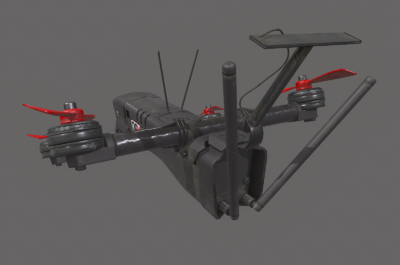 244 pbr次世代 无人机 遥控飞行器 飞机 大疆 四轴飞行器 四翼螺旋无