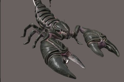 次时代 pbr 科幻 外星 激光 蝎子 镭射 毒蝎 变异生物 人造