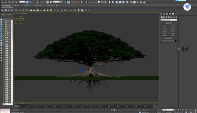 参天大树模型 大树榕树模型-树木模型库-3ds Max(.max)模型下载-cg模型网