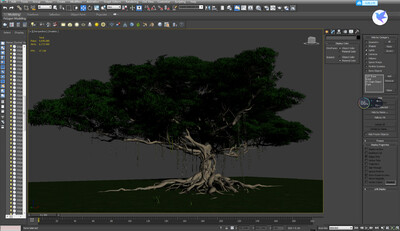 参天大树模型 大树榕树模型-树木模型库-3ds Max(.max)模型下载-cg模型网