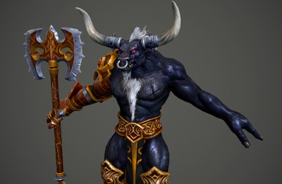 次世代【2k】牛头怪 牛头战士 牛头人 minotaur guard