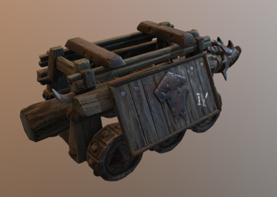 次时代龙头攻城车攻城锥器械